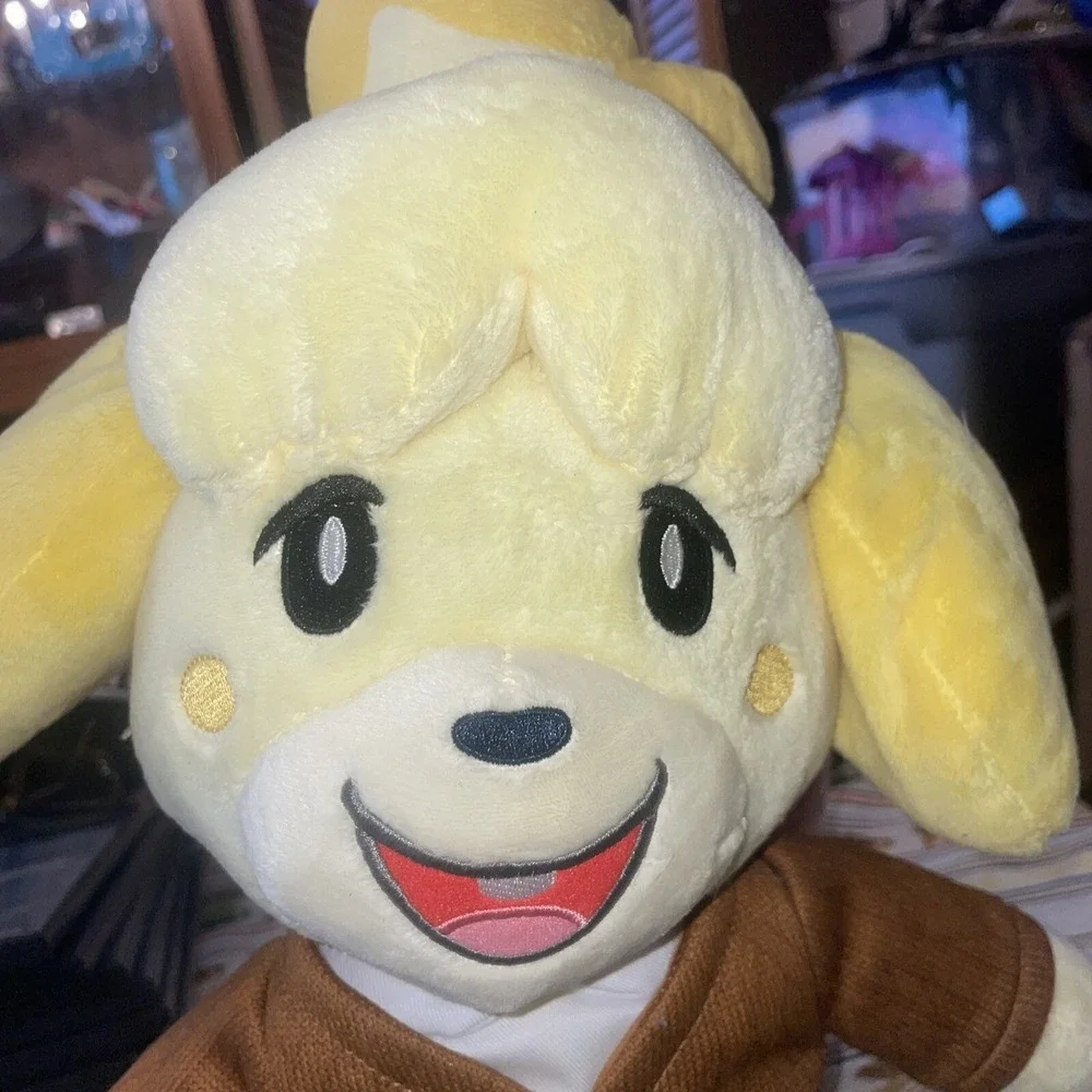 Animal Crossing Stuffed Isabelle In Winter Outfit By BAB Build A Bear‎